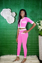 Load image into Gallery viewer, Luxe In Pink Pant Set

