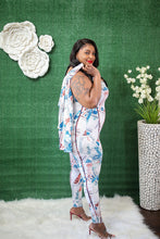 Load image into Gallery viewer, Cash Out Jumpsuit With Jacket Multi White
